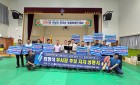 전남지역 농업경영인 회장단이 최형식 전 담양군수 지지선언 후 기념촬영을 하고 있다.