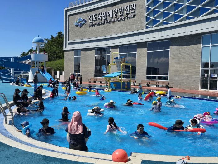 진도군,'진도국민해양안전관 키즈풀'